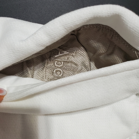 NWT ADVISORY BOARD CRYSTALS Abc 123 WOMEN SWEATSHORTS Selenite -white Sz M - Picture 4 of 12